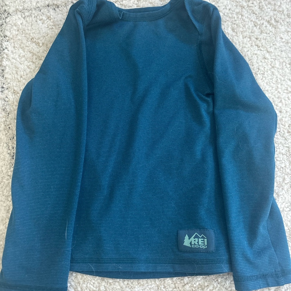 REI Kids Navy Long Sleeve Baselayer
